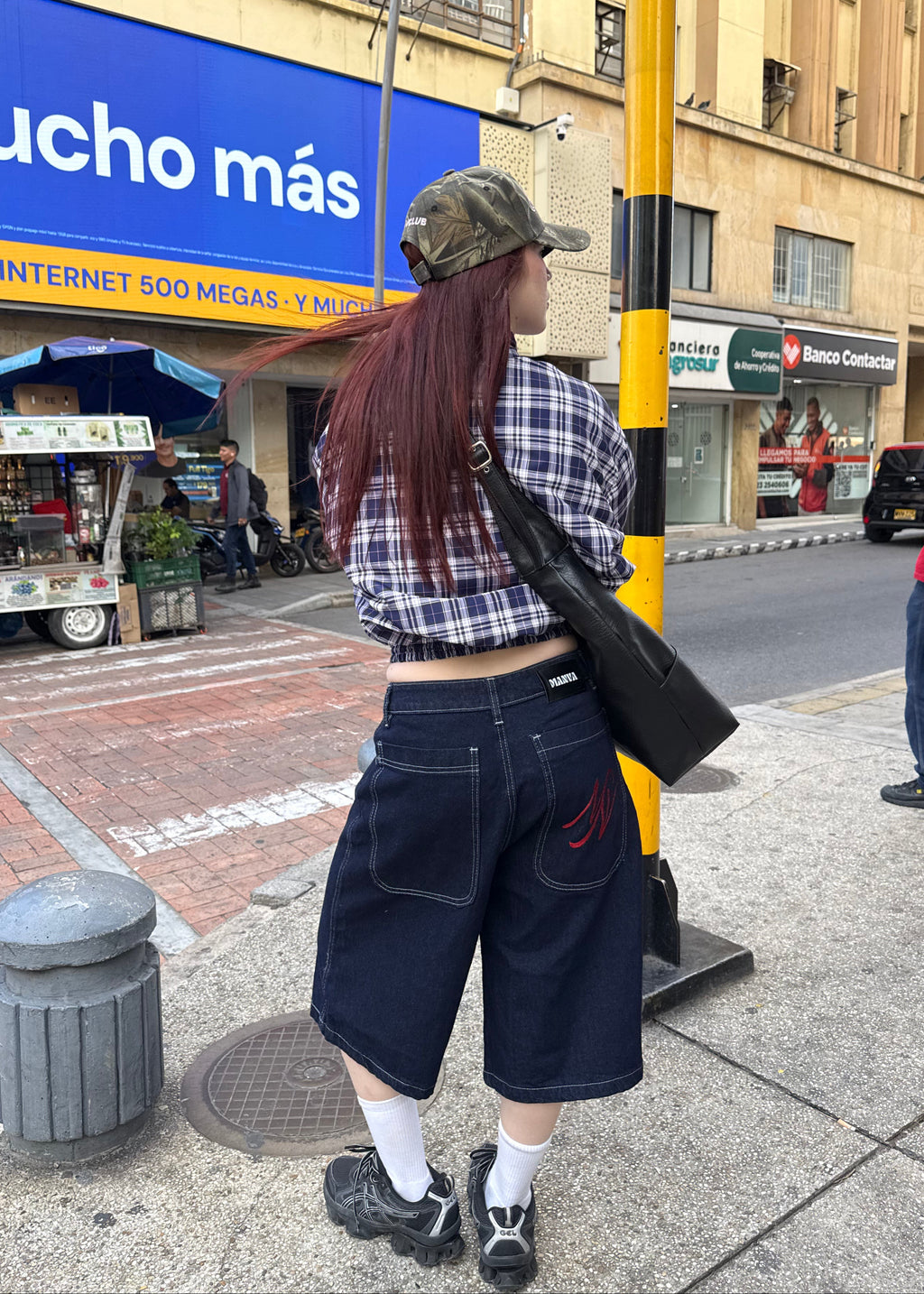 JORTS SOLID DENIM