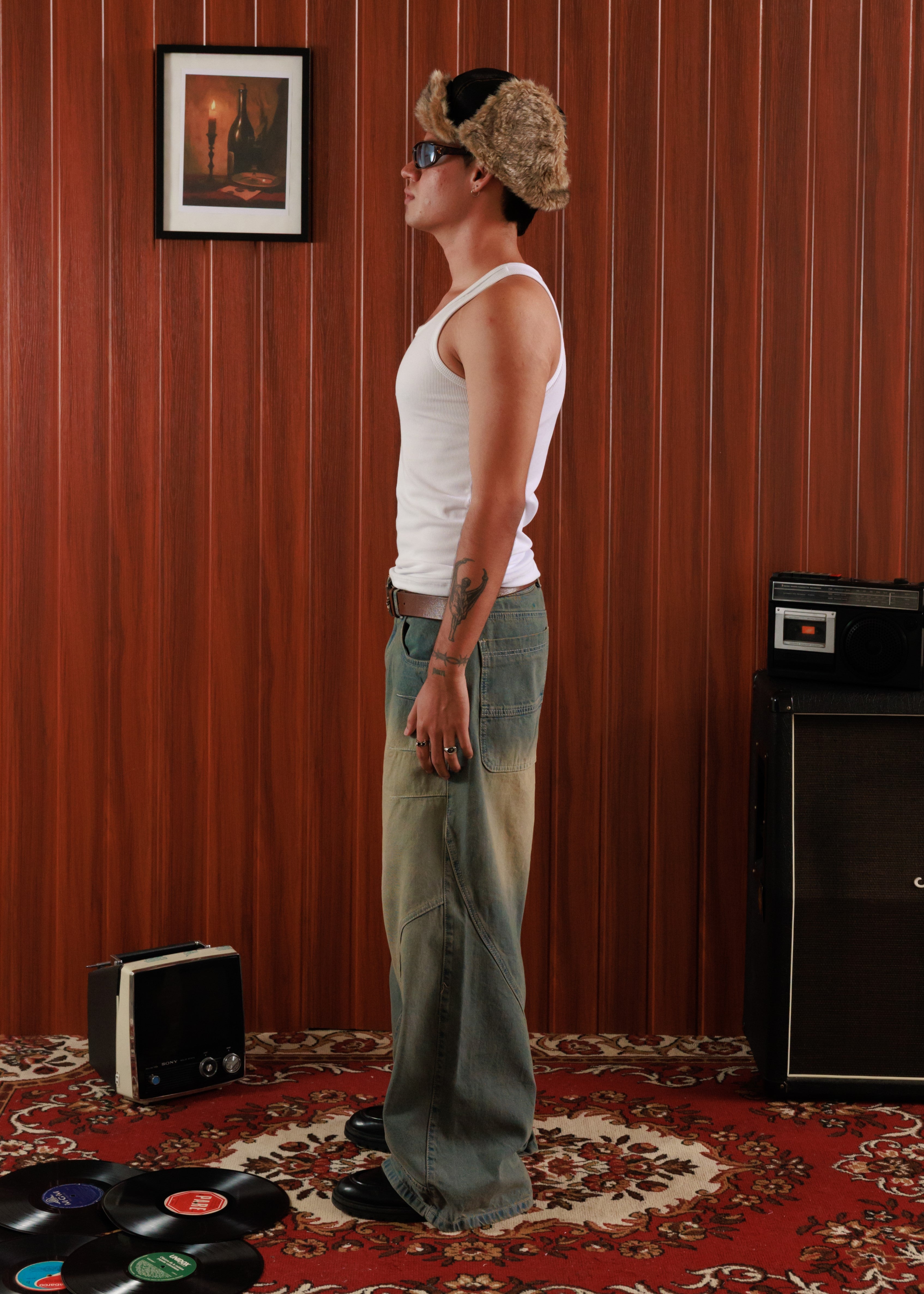 KORVEN BAGGY WASHED.