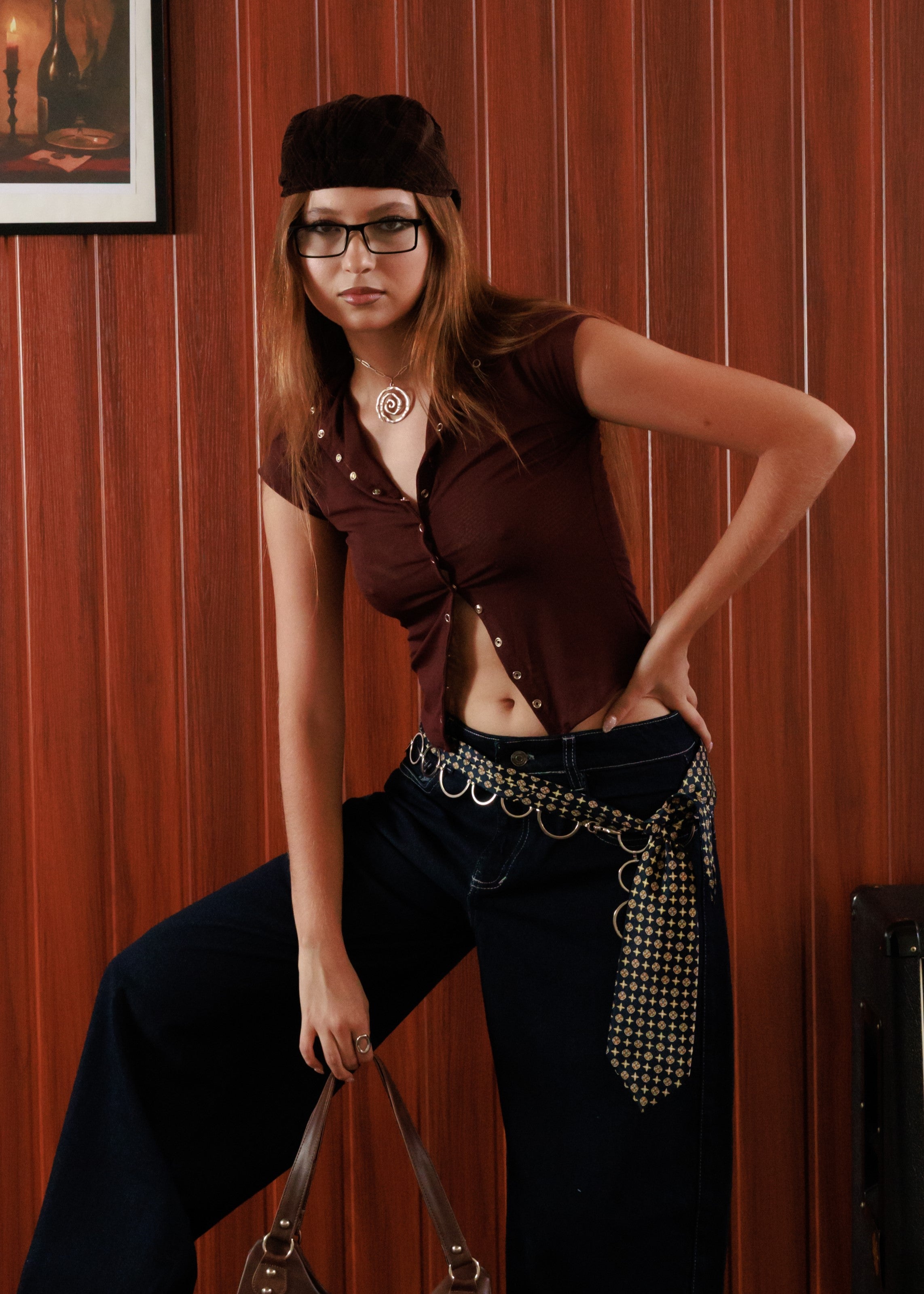 TOP POLLY VINO TINTO