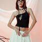 GLOW ACUBI TOP NEGRO