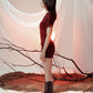 NARA MINI DRESS VINO TINTO