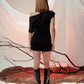 NARA MINI DRESS NEGRO