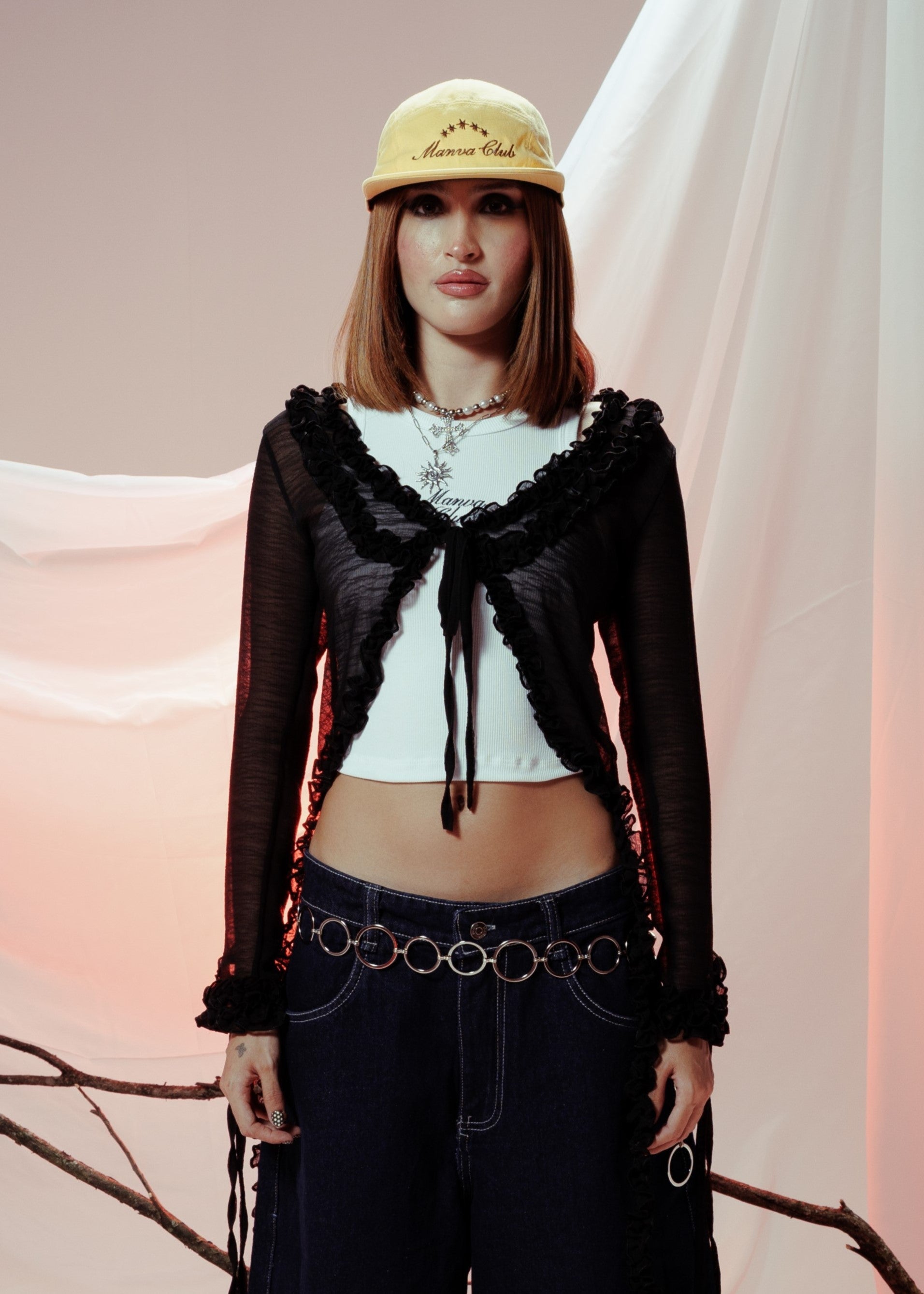 MANVA CLUB TANK TOP BLANCO