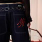JORTS SOLID DENIM