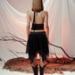 BLOSSOM SKIRT NEGRA