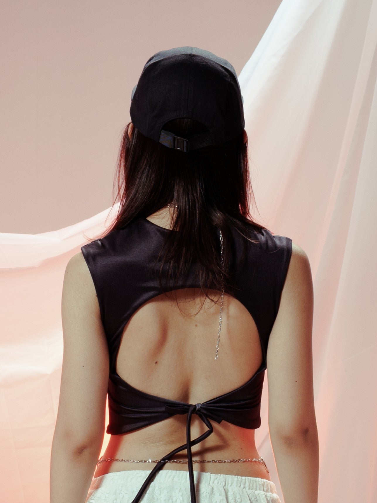 GORRA TIPO PLANA NEGRA