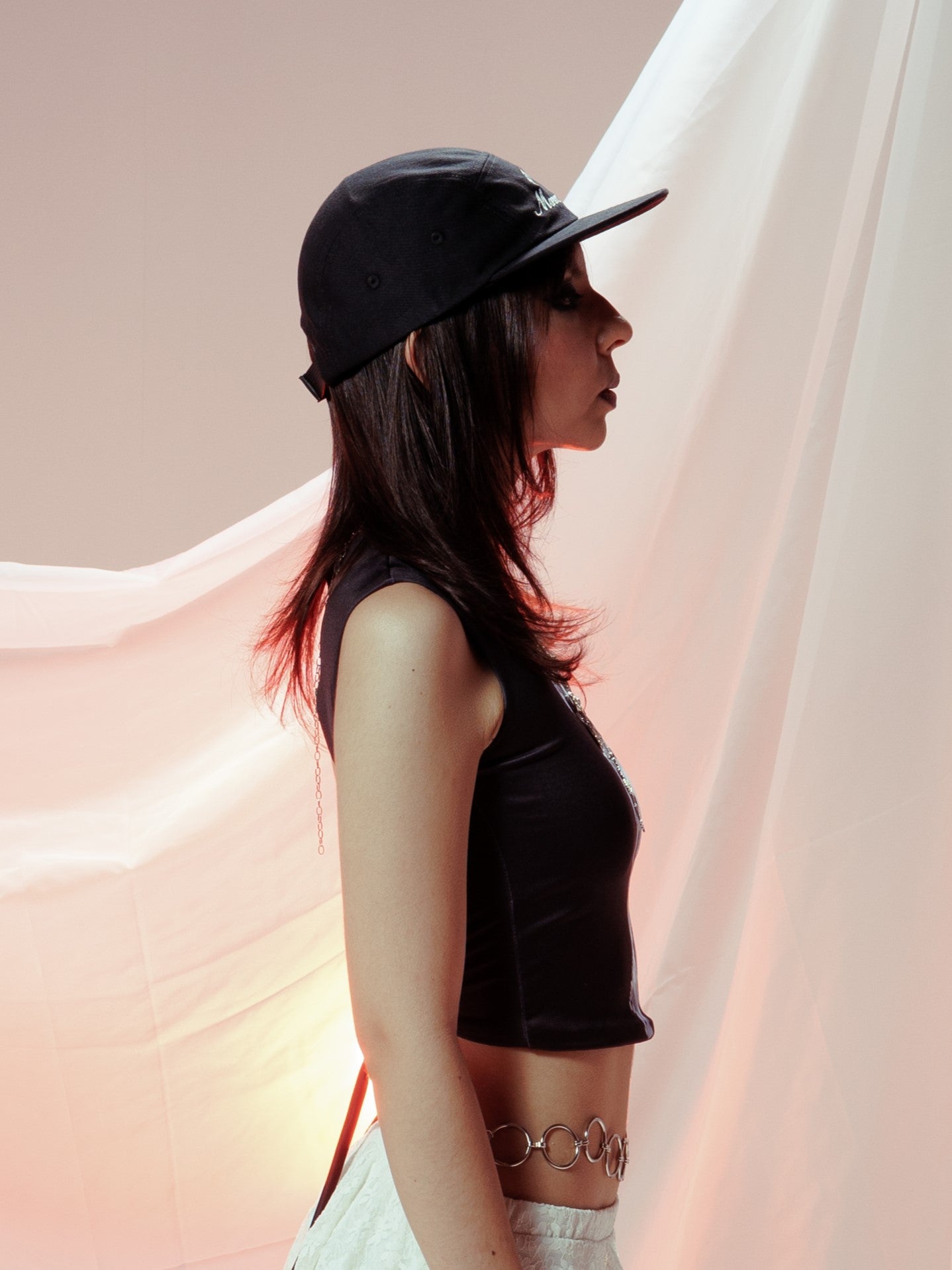 GORRA TIPO PLANA NEGRA