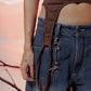 SIREN TOP MARRON