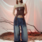 SIREN TOP MARRON