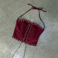 CHARMING CORSET VINO TINTO